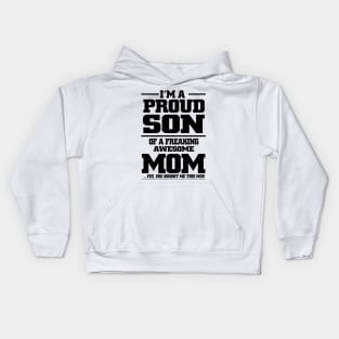 proud son Kids Hoodie